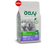 Oasy One Animal Protein Dry Monobiałkowa Karma dla psów dorosłych ras średnich z kaczką