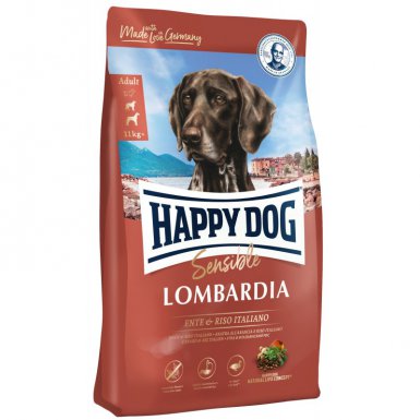 Happy Dog Sensible Lombardia karma dla psów dorosłych z kaczką 