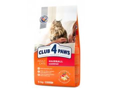 Club4Paws Premium Hairball Control kontrola eliminacji kul włosowych dla dorosłych kotów 