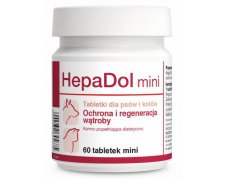 Dolvit HepaDol Mini 60 talbletek ochrona i regeneracja wątroby