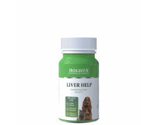 Holista Liver Help wspomaga pracę oraz proces regeneracji wątroby 90 tabletek