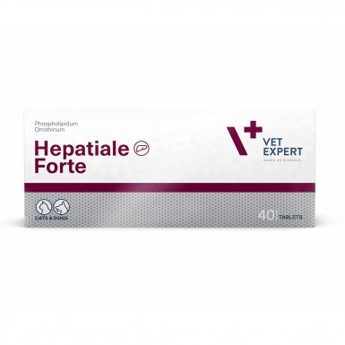 VetExpert Hepatiale Forte na wątrobę dla psów i kotów 40szt.