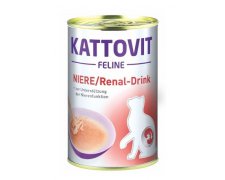 Kattovit Nieren Drink Płynna karma na schorzenia nerek 135ml