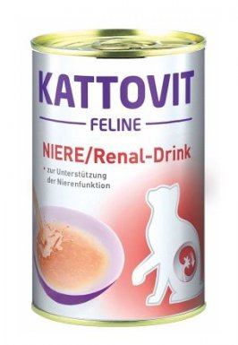 Kattovit Nieren Drink Płynna karma na schorzenia nerek 135ml