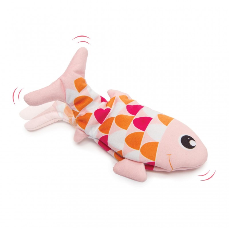 Catit Groovy fish Zabawka ryba dla kota z kocimiętką ładowana USB 25cm