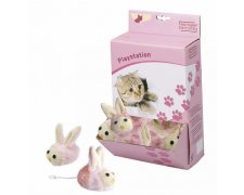 Ebi zabawka dla kota wibrujące króliki 7,6cm