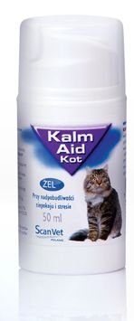 SacnVet Kalm Aid w żelu preperat uspokajający dla kotów 50ml