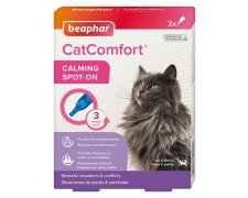 Beaphar Catcomfort Spot On krople uspokajające dla kotów 3 pipety