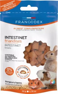 Francodex Przysmak dla gryzoni i królików Intestinet dla zdrowych jelit 50g