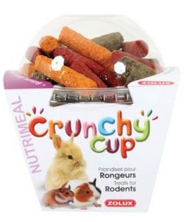 Zolux Crunchy Cup Nuggets naturalne przysmaki dla gryzonia z buraczkiem 130g