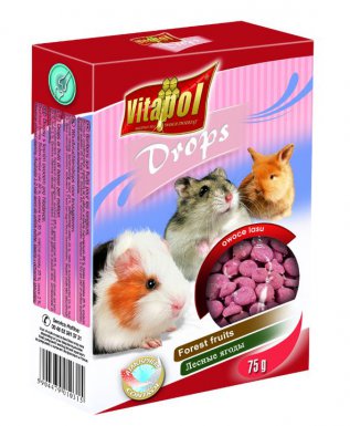 Vitapol Dropsy smakowe dla gryzoni 75g