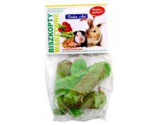 Dako-Art Biszkopty z posypką warzywną dla gryzoni 50g