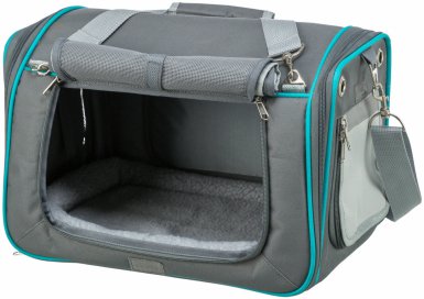 Trixie Vicky transporter rozkładany dla gryzoni i królików szary 40×27×28cm