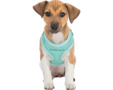 Trixie Junior miękkie szelki ze smyczą dla szczeniąt 36–50cm / 10mm, 2.00m
