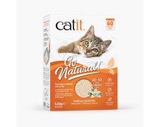 CatIt Go Natural Żwirek z łupin grochu Waniliowy mocno zbrylający 5,6kg 