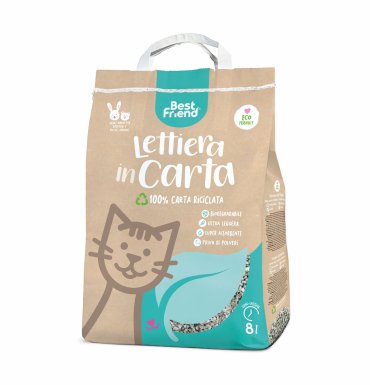 Cat&Rina Letteria in Carta 100% ECO papierowy żwirek dla kotów gryzoni i królików 8L