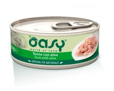 Oasy Natural Range Cat Adult Tuńczyk z aloesem 50% naturalnego mięsa w galaretce 70g