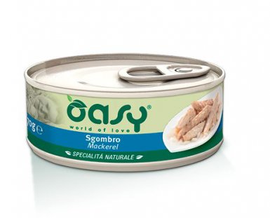 Oasy Natural Range Cat Adult Makrela 50% naturalnego mięsa w galaretce 150g