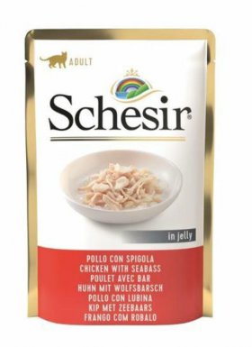Schesir Cat Adult bez konserwantów, barwników i produktów ubocznych saszetka 85g
