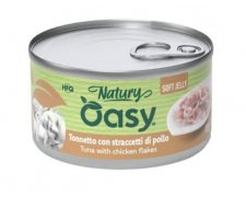 Oasy Natury Cat Adult Tuńczyk z kurczakiem 50% naturalnego mięsa w galaretce 85g
