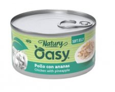 Oasy Natury Cat Adult Kurczak z anansem 50% naturalnego mięsa w galaretce 85g
