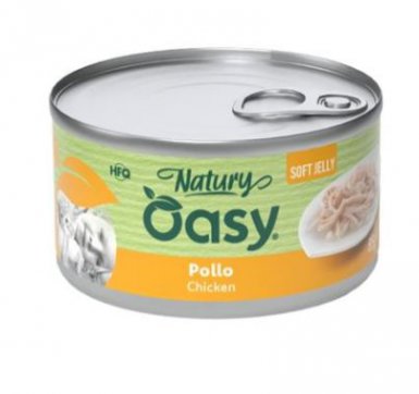 Oasy Natury Cat Adult Kurczak 55% naturalnego mięsa w galaretce 70g
