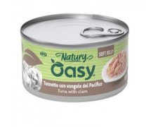Oasy Natury Cat Adult Tuńczyk z małżami 50% naturalnego mięsa w galaretce 85g