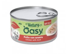 Oasy Natury Cat Adult Kurczak z kaczką 50% naturalnego mięsa w galaretce 85g