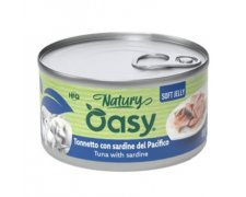 Oasy Natury Cat Adult Tuńczyk z sardynkami 50% naturalnego mięsa w galaretce 85g