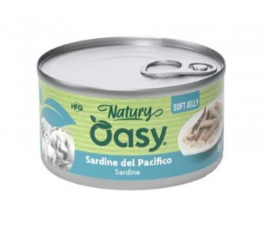 Oasy Natury Cat Adult Sardynki 50% naturalnego mięsa w galaretce 85g