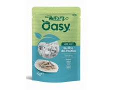 Oasy Natury naturalna mokra karma w delikatnej galaretce 55% sardynki saszetka 85g