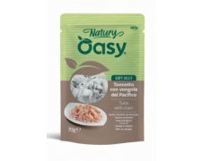 Oasy Natury Cat Adult Tuńczyk z małżami 50% mięsa karma w delikatnej galaretce 85g