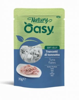 Oasy Natury Cat Adult Saszetka Tuńczyk 50% mięsa karma w delikatnej galaretce 85g