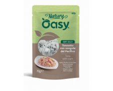 Oasy Natury tuńczyk z kalmarami naturalna mokra karma w delikatnej galaretce saszetka 85g