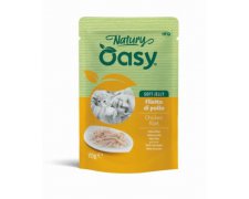 Oasy Natural Range Cat Adult 50% piersi z kurczaka karma w delikatnej galaretce 70g