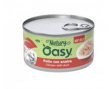 Oasy Natury Cat Adult Kurczak z kaczką 50% naturalnego mięsa w galaretce 150g