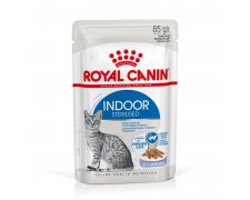 Royal Canin Indoor Sterilised mokra karma w galaretce dla dorosłych wysterylizowanych kotów domowych 85g