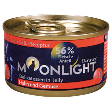Moonlight Dinner Nr 8 - Kurczak i warzywa w galarecie 80g