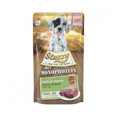 Stuzzy Puppy Monoprotein jednobiałkowa i bezglutenowa karma dla szczeniąt z cielęciną