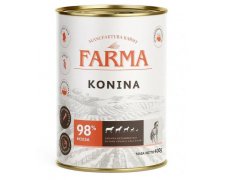 Farma Monobiałkowa karma dla psa z koniną 400g