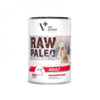 Vet-Expert RAW PALEO Adult monobiałkowa puszka z wołowiną