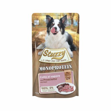 Schesir Monoproteinowa karma mokra dla psa szynka w pasztecie 150g