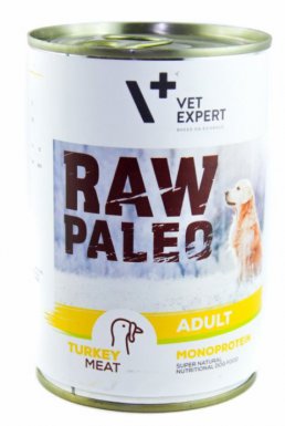 Vet-Expert RAW PALEO Adult monobiałkowa puszka z indykiem