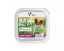 Raw paleo Pate Mini Adult Lamb Monoproteinowa karma z jagnięciną pasztet dla psa