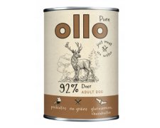 Ollo Pure Jeleń monobiałkowa mokra karma dla psa z jeleniem puszka 