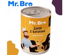 Mr. Bro Monoprotein łosoś z batatami puszka dla psa 400g 
