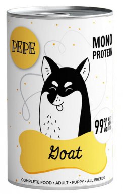 Paka Zwierzaka Monoproteinowa karma mokra dla psów puszka 400g 99% mięsa