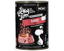 Lucky Jim Mono Adult Wołowina  monoproteinowa bezzbożowa puszka 400g
