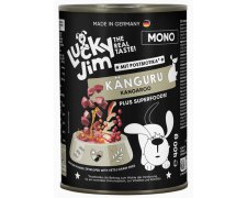 Lucky Jim Mono Adult Kangur monoproteinowa bezzbożowa puszka 400g