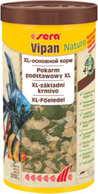 Sera Vipan Nature Large Flakes, duże płatki pokarm premium dla ryb ozdobnych 